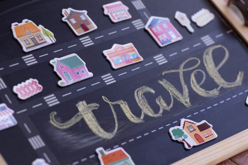 fictional travel blogging